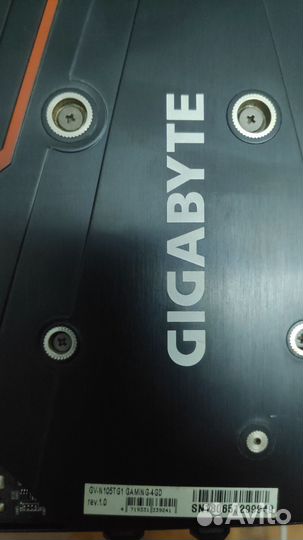 Gtx 1050 ti Gaming 4gb gigabyte