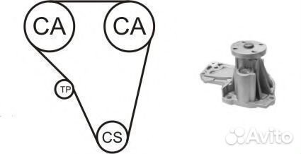 Ремень грм + насос focus mondeo