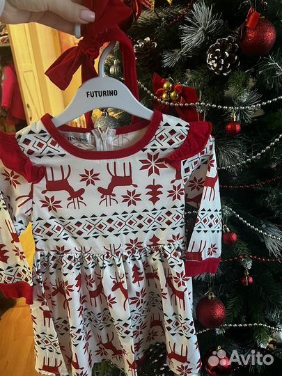 Новогоднее платье для девочки