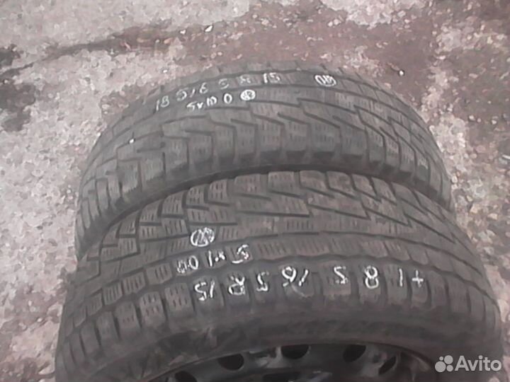 Колеса 185/65R15 Cordiant на VW Polo 5*100 2шт