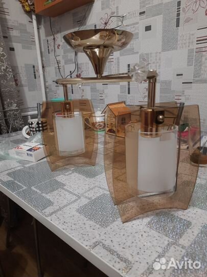 Люстра потолочная бу