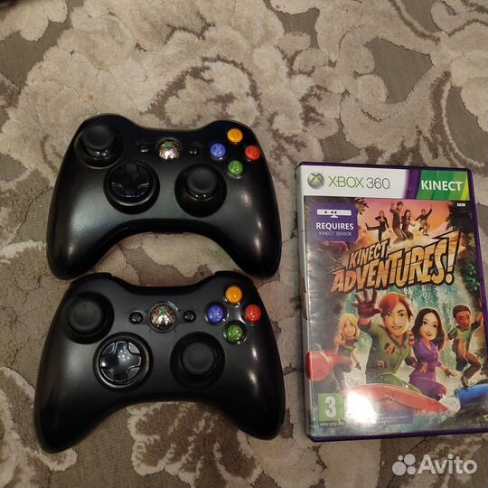 Xbox360 S, 250gb,Freeboot, 2 дд, Kinect