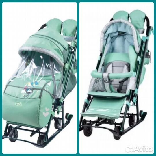 Санки коляска ника
