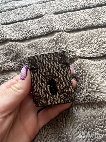 Чехол для apple airpods 1,2 guess