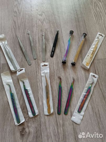 Пинцет для наращивания ресниц