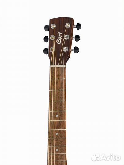 Акустическая гитара с чехлом Cort earth mini OP