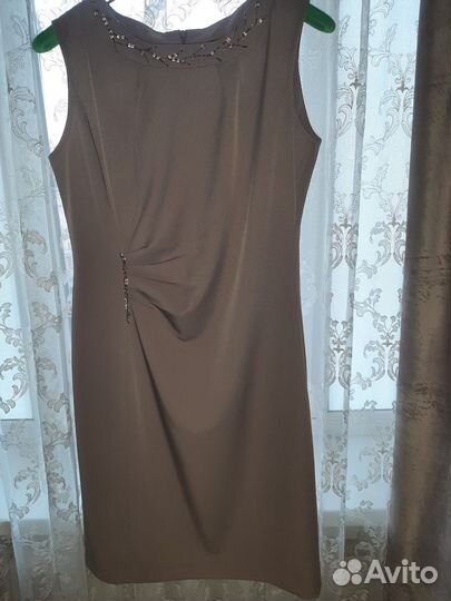 Платье женское вечернее 48.50,цвет капучино