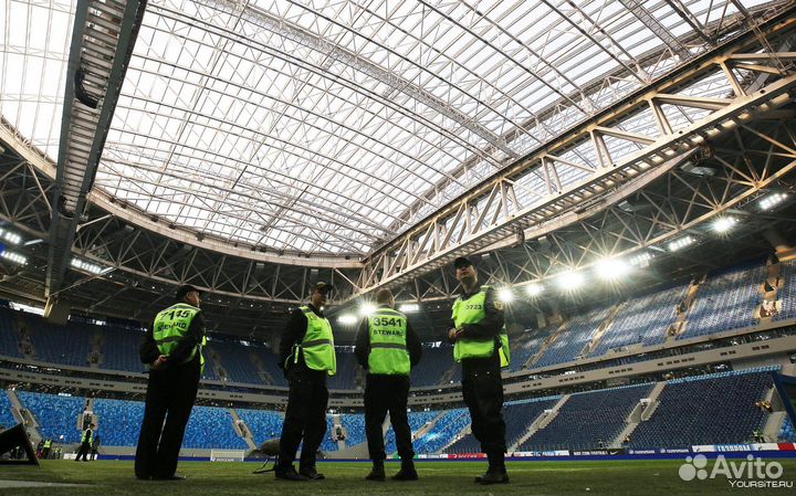 Контролер матчей. Стюард. Без опыта работы