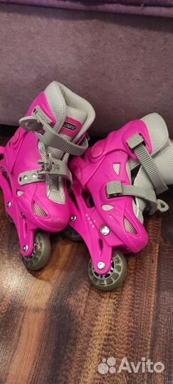 Роликовые коньки детские раздвижные