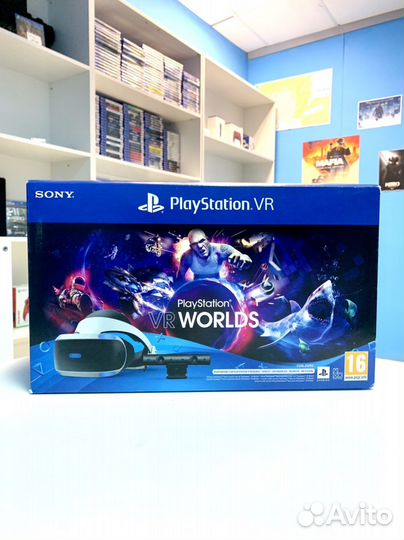 Шлем Sony PS4 VR V2+ камера V2 магазин,гарантия