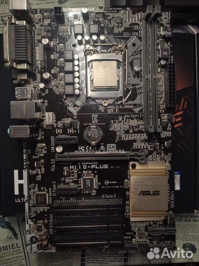 Материнская плата с Процессором