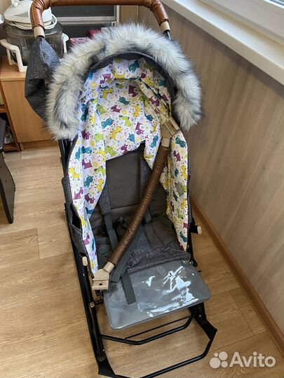 Санки-коляска Galaxy Glory