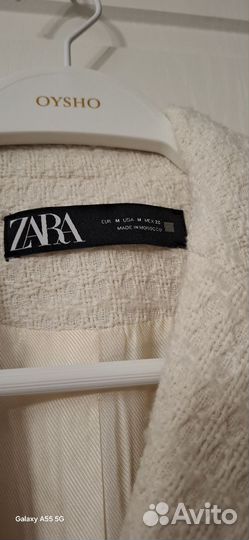 Твидовый жакет zara