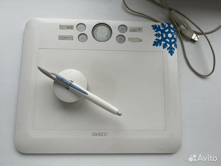 Графический планшет wacom bamboo fun