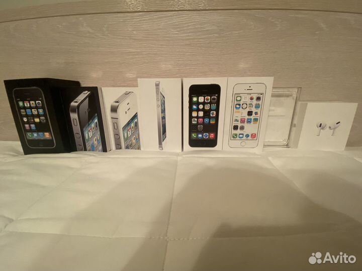 Коробка iPhone и Airpods pro