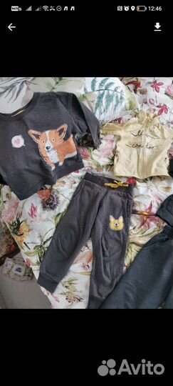 Пакет вещей на девочку 86-98