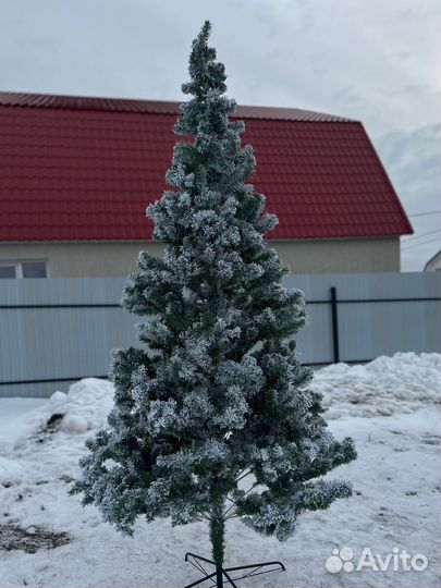Ель искуственная заснеженная 240см
