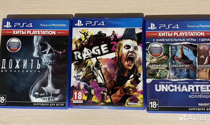 Игры для приставок ps4