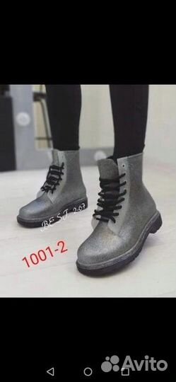 Ботинки женские резиновые