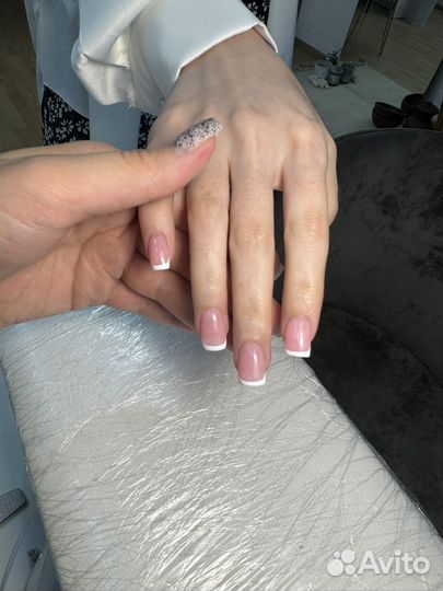 Комби-маникюр