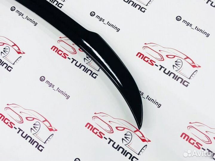 Спойлер BMW 3 series g20 AC Schnitzer Черный