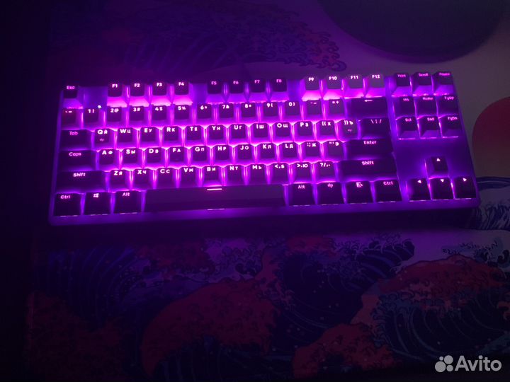 Игровая клавиатура ред сквер