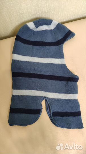 Шапка шлем для мальчика