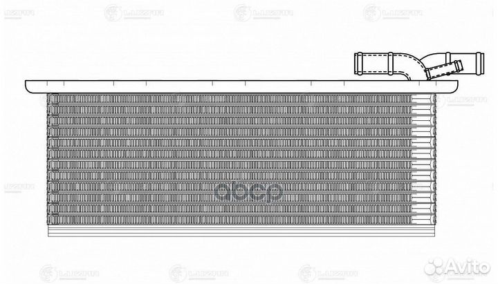 Lric 189B радиатор интеркулера VW Golf 12 LRI