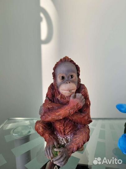 Обезьяна. Детёныш орангутанга. Статуэтка weronese
