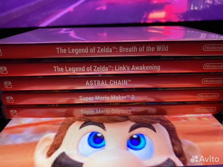 Игры для nintendo switch катриджи