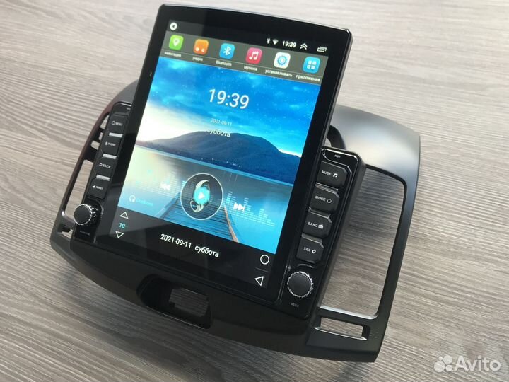 Магнитола на Hyundai Elantra 4