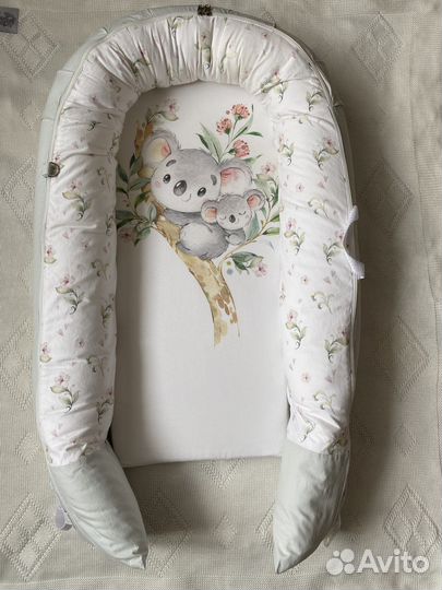 Кокон для новорожденных гнездышко Loombee