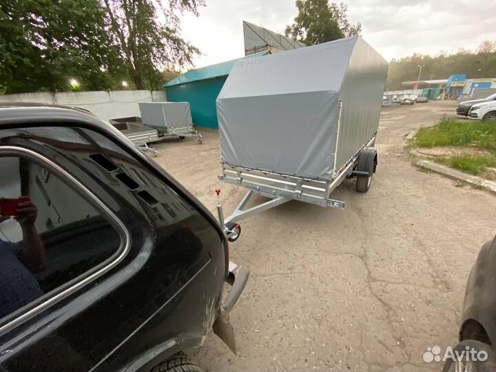 Прицеп 17.022 с тентом аэро 150см. Для снаряжения