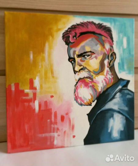 Картина маслом. 50 50см