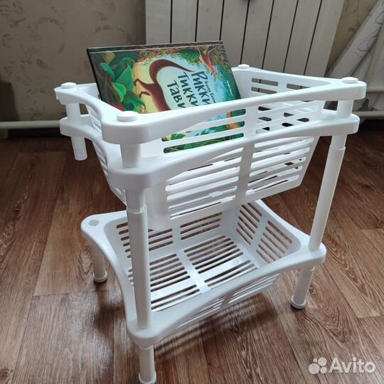 Стеллажи пластиковые разборные