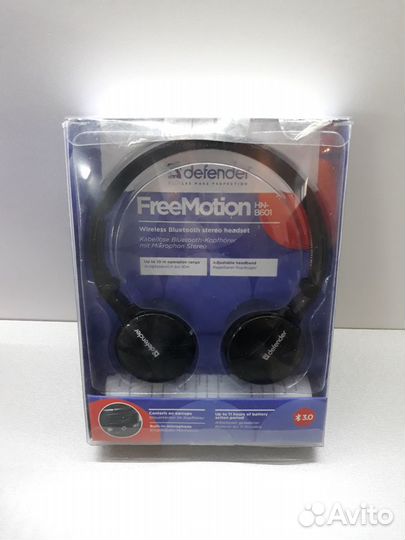 Bluetooth наушники defender FreeMotion HN-B601