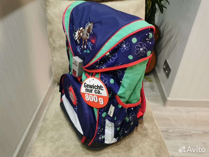 Школьный ранец DerDieDas ErgoFlex Happy Pony 800г