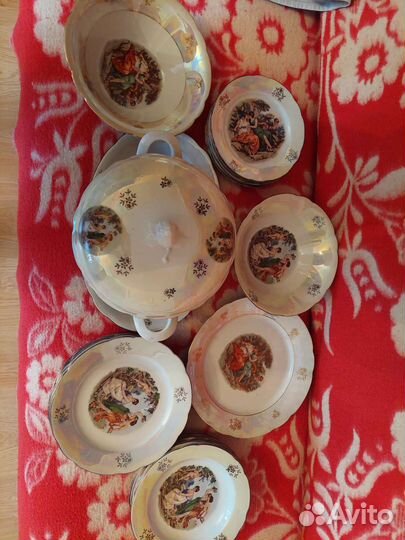 Столовый сервиз гдр 