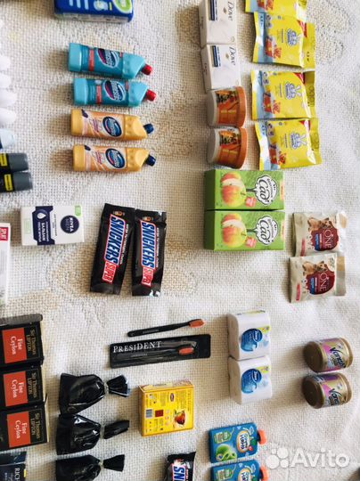 Лот мини ленты + тележка