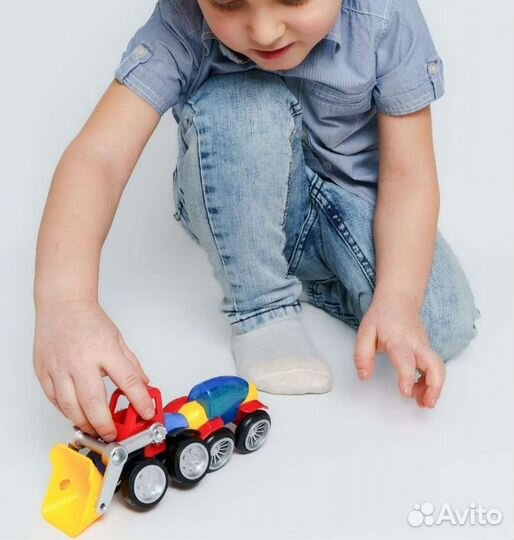 Магнитные машинки - конструктор Крибли, новые