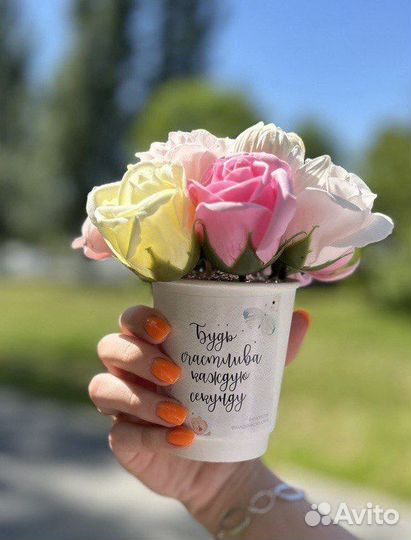 Букеты из мыла цветы