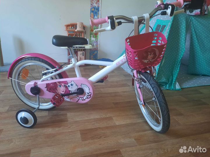 Детский велосипед для девочки 16