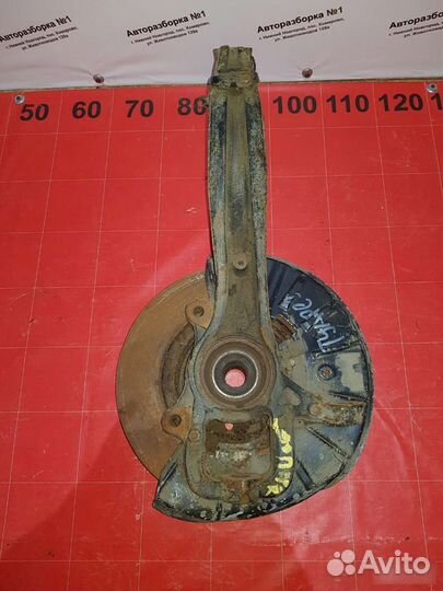 Кулак поворотный передний Volkswagen Touareg