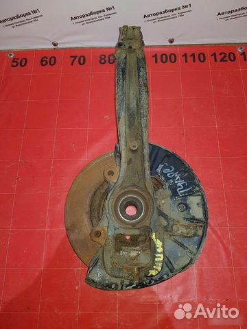 Кулак поворотный передний Volkswagen Touareg