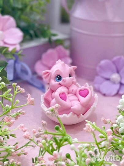 Мыло ручной работы дракончик