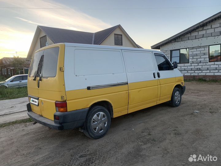 Volkswagen Transporter 1.9 МТ, 1998, 600 000 км