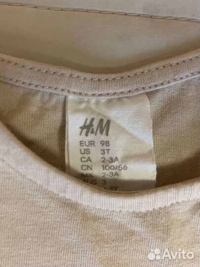 Платья для девочки H&M 98