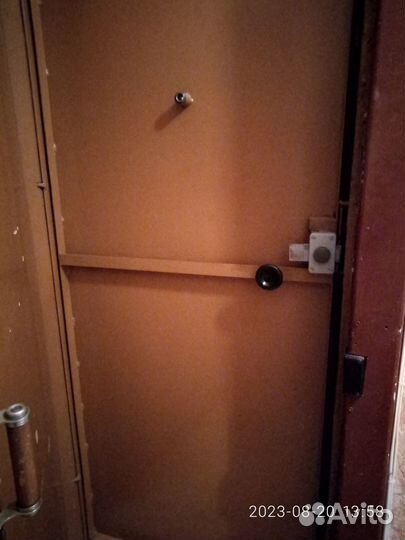 Железная дверь + деревянная