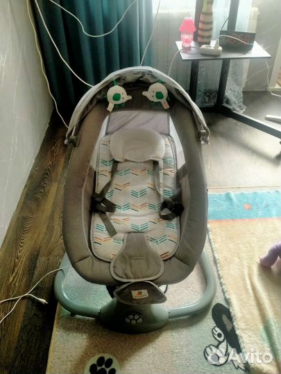 Шезлонг для новорожденных электрический
