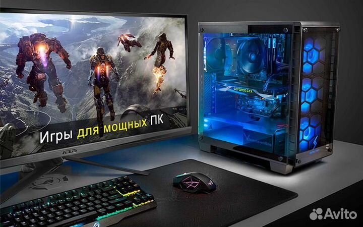 Игровой Pc I5-12400, 16G, Rtx 4060 Ti, Ssd1000G